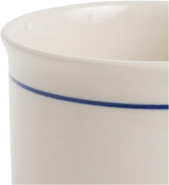 Norpro Glazed Stoneware Butter Keeper,White