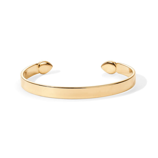 Mantra cuff 14K gold plated